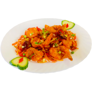 15. Praetud hiidkrevetid tšilliga🌶️